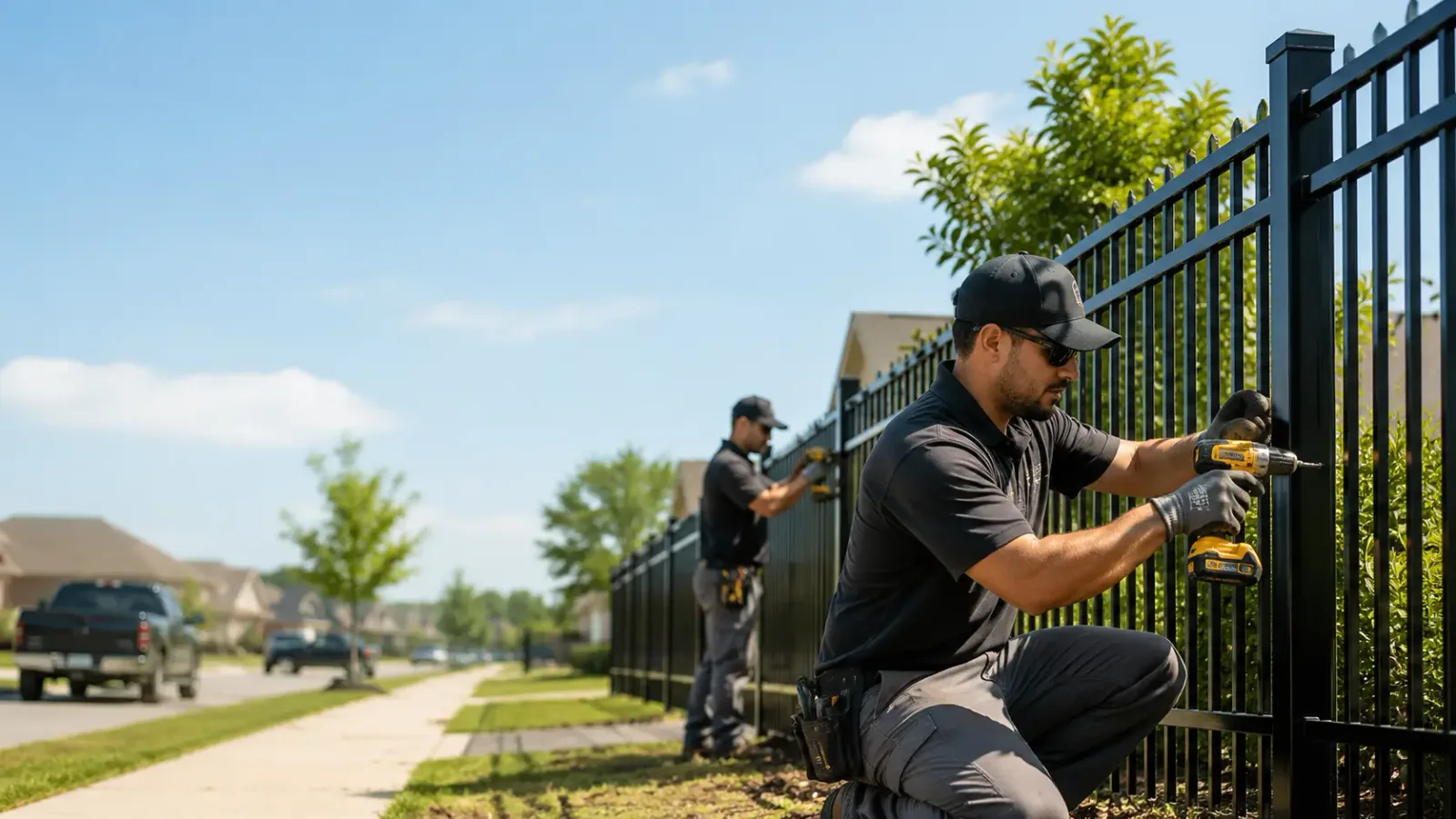 Metal Fence Installation in Rushmore, MN